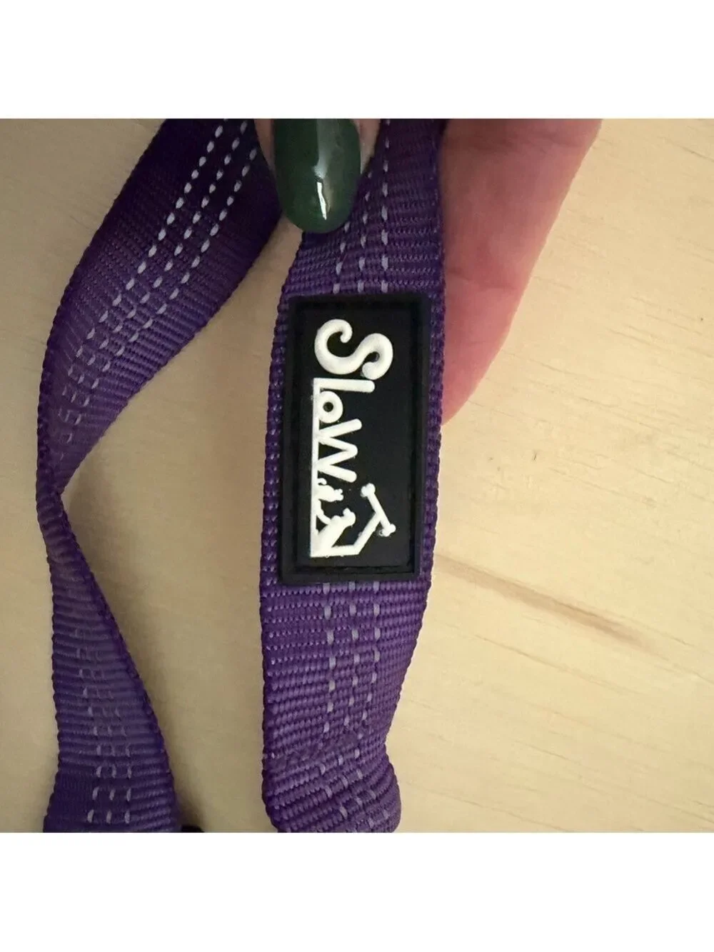 New SlowTon Adjustable Dog Car Seat Belt. Purple.
